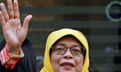 Halimah Yacob, Perempuan Presiden Pertama Singapura
