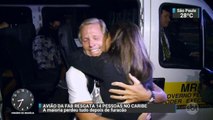 Avião da FAB que resgatou 14 pessoas no Caribe chega a Brasília