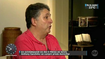 Ex-governador do RJ, Anthony Garotinho é preso pela Polícia Federal