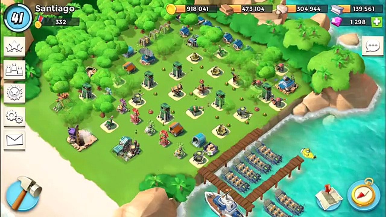 Melhor Estratégia De Ataque em Boom Beach: GUERREIROS E CORTINAS DE FUMAÇA