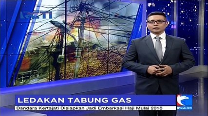 Ledakan Tabung Gas di Rumah tempat Usaha Konveksi