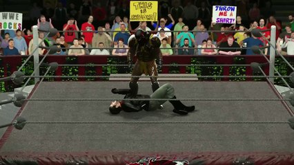 WWE 2K17 king robert baratheon v negan