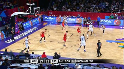 Russia vs Greece Highlight Euro Basketball 2017