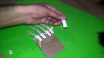 how to make a robot hand or ghost hand - toy for kids