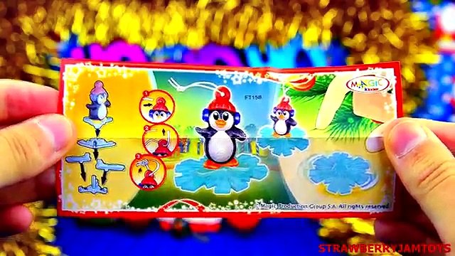 Christmas Kinder Surprise Santa! + Spiderman Moshi Monsters Trash Pack Kinder Surprise Jin