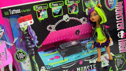 Create A Monster High Doll Design Lab Maker with Water Chamber Machine - Video
