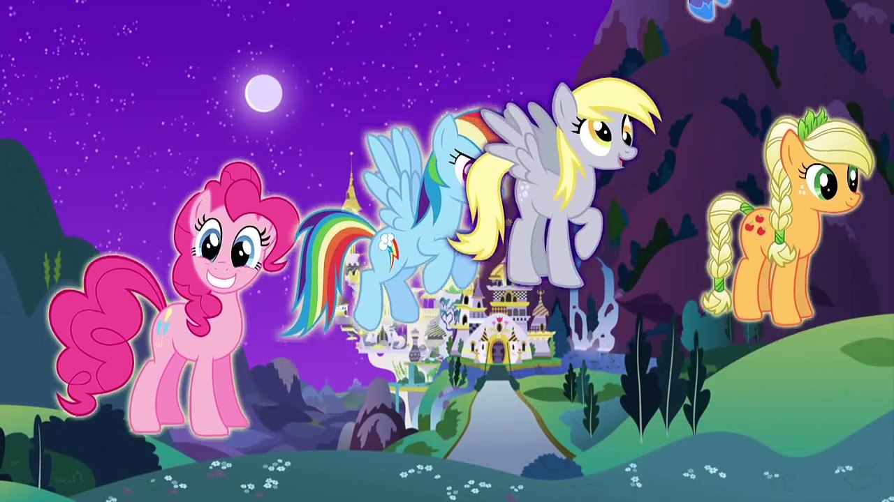 MY LITTLE PONY Finger Family Song MLP Finger Family Cartoon Nursery Rhymes Cookie Tv Video for Kids