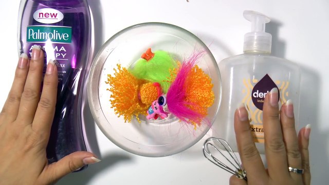 DIY Trolls slijm zonder lijm! Geen wasmiddel, lensvloeistof, Borax, maizena (Nederlands)