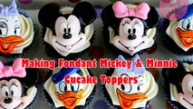 How to Make Mickey & Minnie Cupcake Toppers; McGreevy Cakes