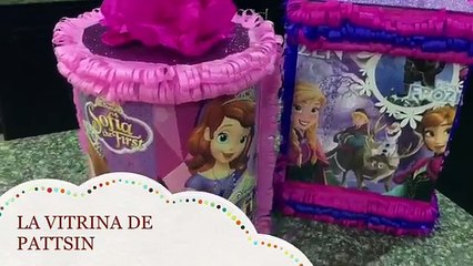 Como hacer una piñata fácil de princesa Sofía