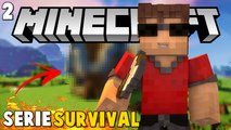 Minecraft- Serie Survival - Construindo primeira Casa Medieval =)