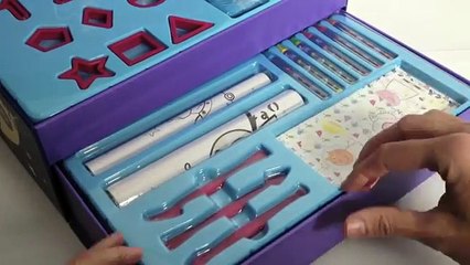 Arte llevar caso fantasía números cerdo jugar peppa peppa maletín fantasía artístico doh