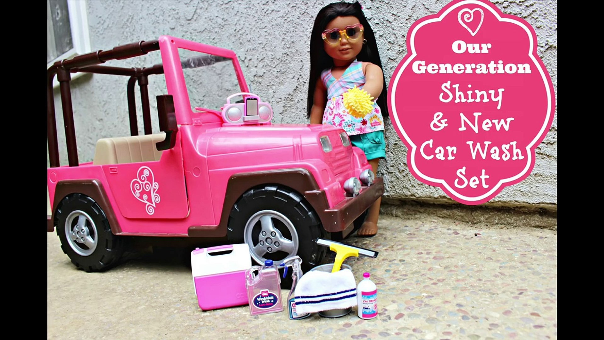 our generation car wash set