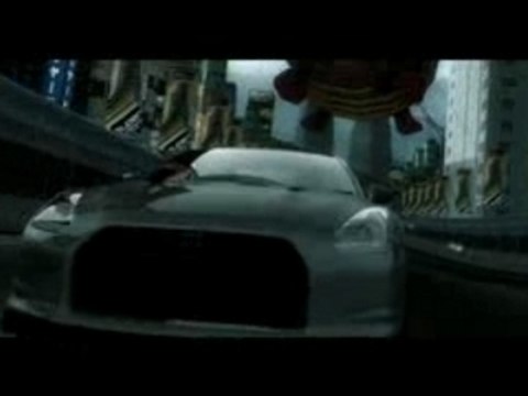 need for speed prostreet nissan gtr en course