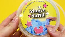 Colorful Magic Sand with Molds Playset