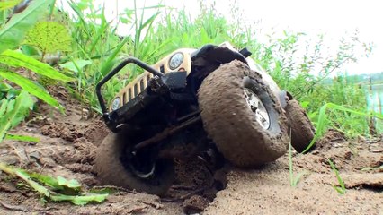 RC OFF Road 4x4 - Scale Truck in Mudding: Jeep Wrangler