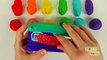 PLAY DOH RAINBOW LOLLIPOP!! Create a fun lollipop candy for peppa pig toys family