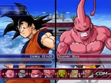 Gohan and Goku SSJ God Fusion into Gokhan Super Saiyan God (DBZ Budokai Tenkaichi 3 Fusion