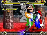 Super Mario & Super Luigi vs Malleo & Weegee MUGEN Battle!!!