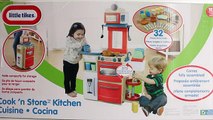 Little Tikes Cook N Store Kitchen and Super Chef Kitchen Playset Toy Review!
