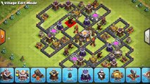 New Th10 Trophy/War Base 2017 (Hybrid/Farming Loot) - Anti-Bowler & Lavaloon (Air Attacks) CoC