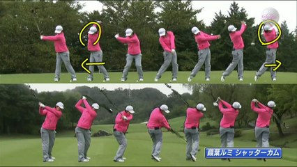 【ゴルフスイング】最新の技術で女子プロのスイングを分析