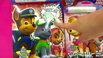 Paw Patrol Imagine Rainbow Ink Book with Surprise Color Pictures Cookieswirlc Video
