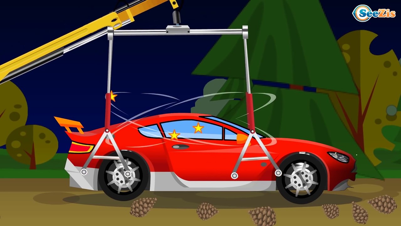 Полицейская Машина Мультфильмы Пожарная Машинка Мультики для детей Развивающие видео