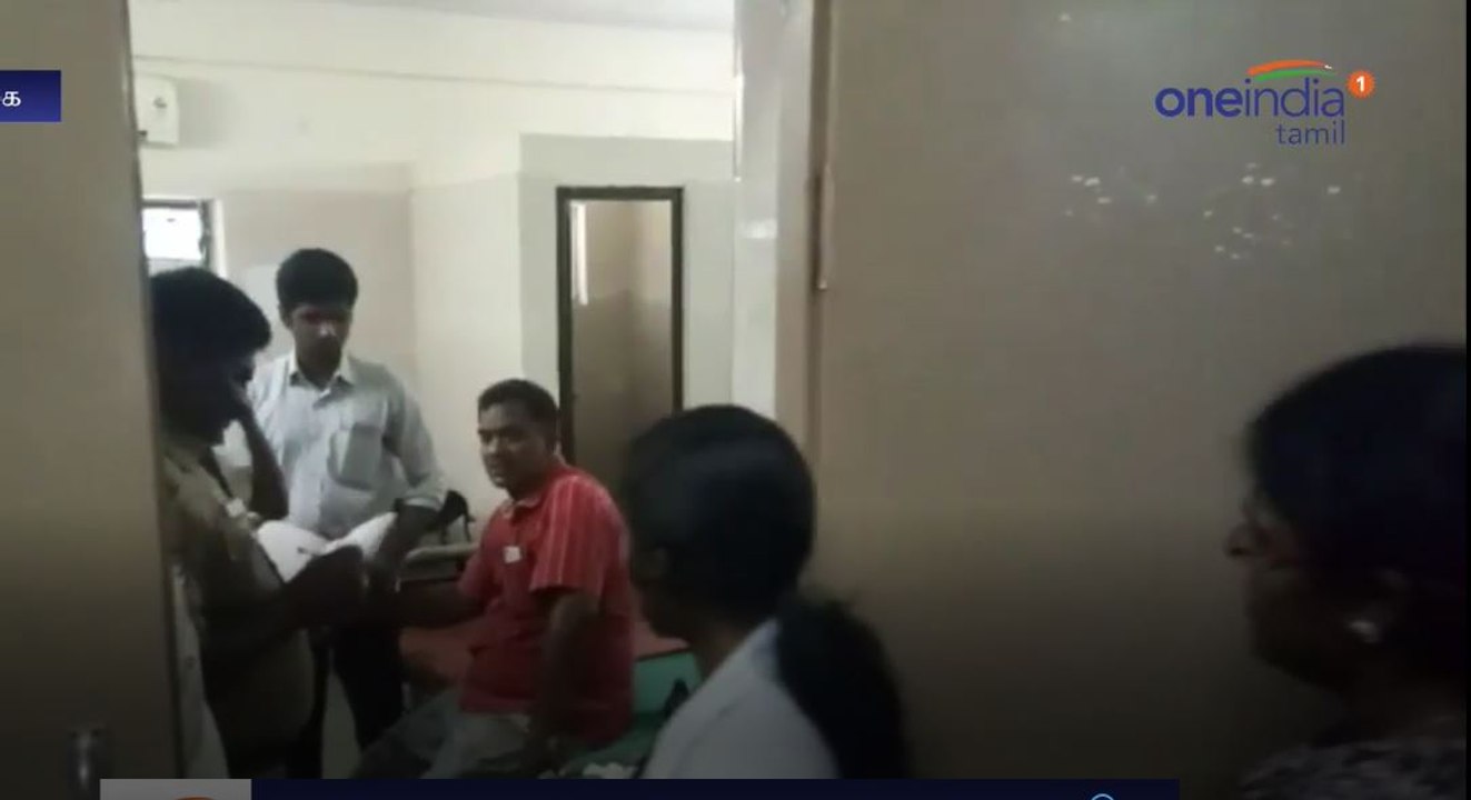 குடிபோதையில் பெண் ஊழியரிடம் தகராறு செய்த வழக்கறிஞர்-வீடியோ