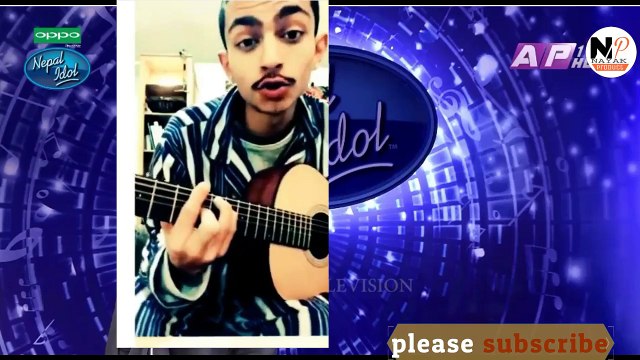 sacar adhikari in Nepal Idol Nepal Idol Audition (Parody) sacar nepal idol top 3