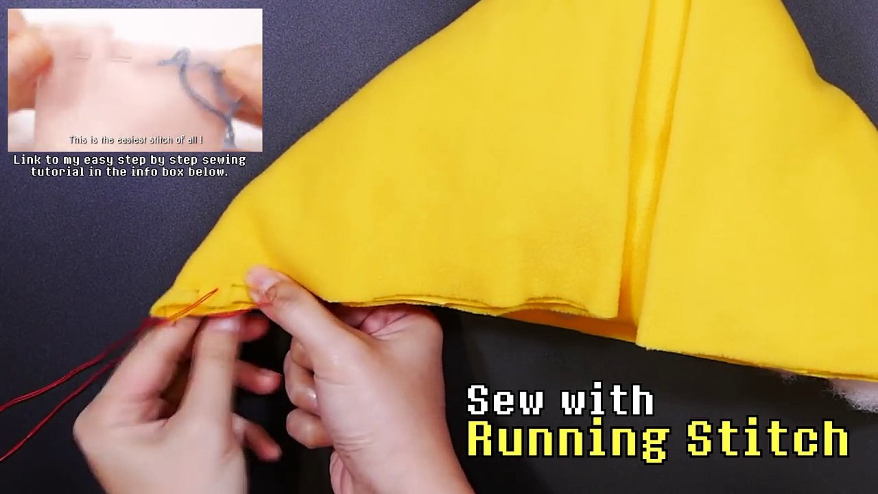 DIY GIANT Undertale Flowey Plushie with Interchangeable Face! Undertale Plush (FREE Pattern)