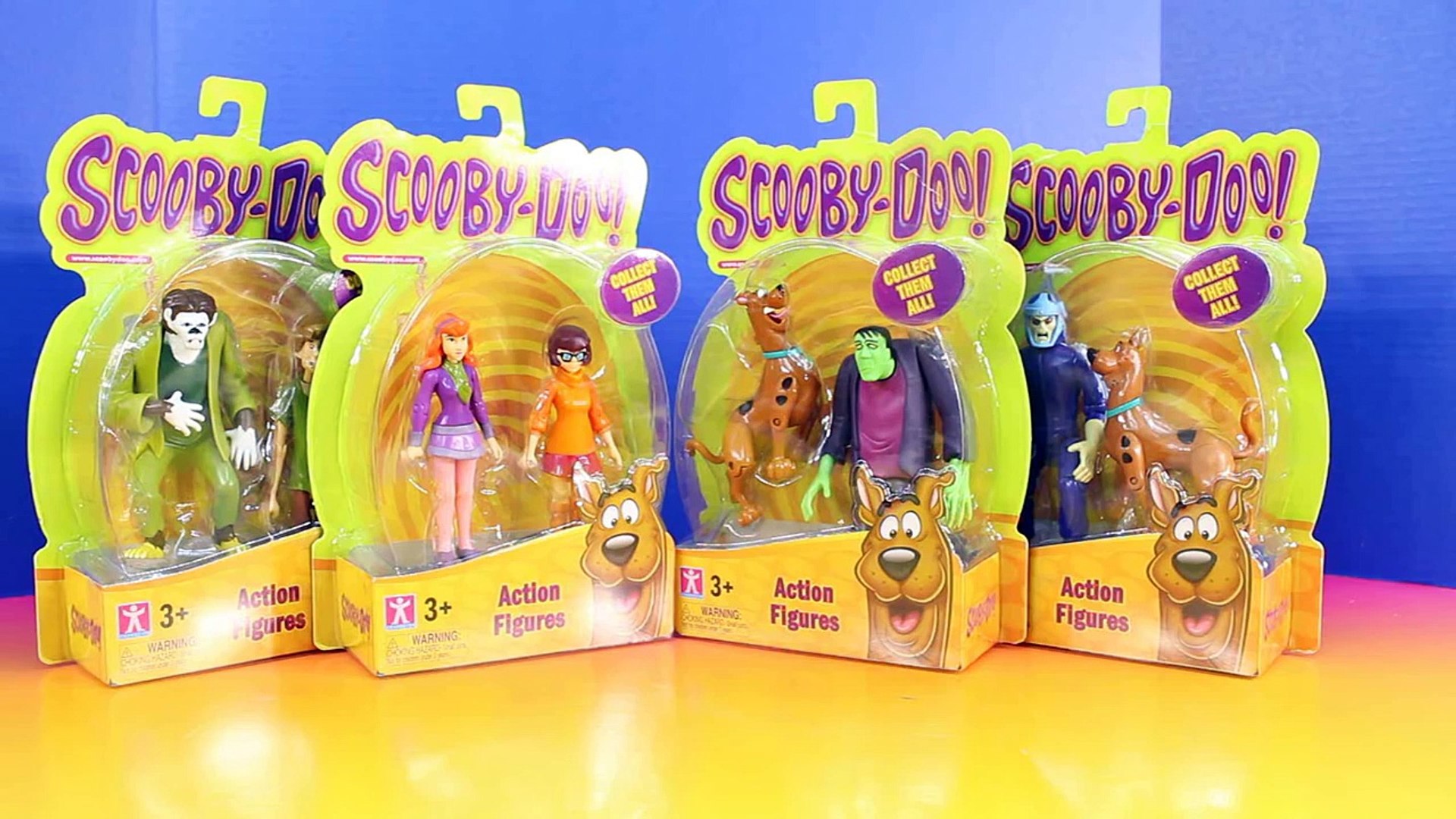 Scooby-Doo Action Figure Set Shaggy And Scooby Visit Haunted Mansion With  Spongebob Imaginext - Vidéo Dailymotion