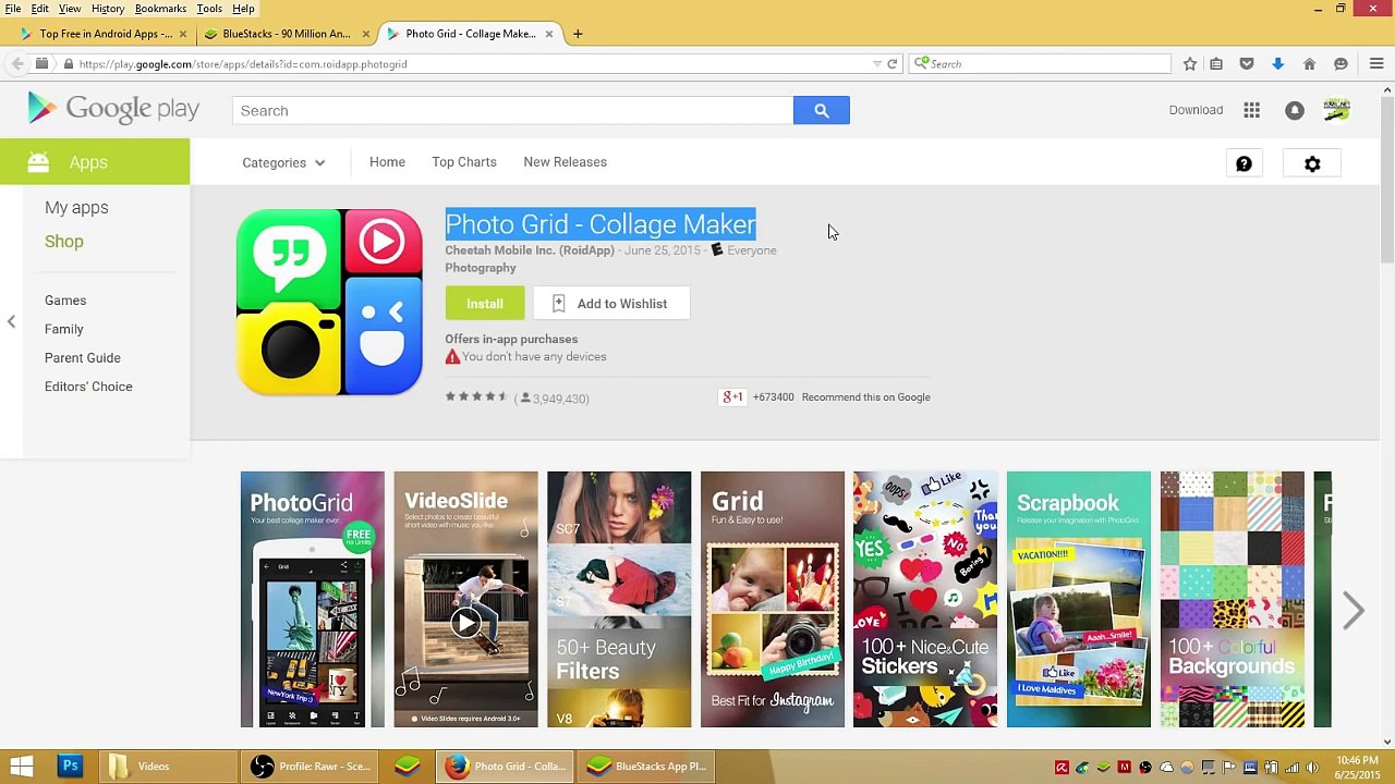 Photo Grid for PC Computer - Free Collage Maker Download