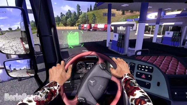 First Person ETS 2 Mod - AMUSING HANDS - Мод от Первого Лица - Забавные Руки
