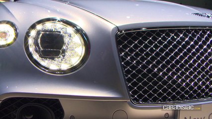 Скачать видео: Bentley Continental GT - Salon de Francfort 2017