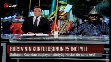 Bursa'nın kurtuluşunun 95'inci yılı (Haber 11 09 2017)