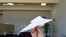 Best Paper Planes: How to make a paper airplane that Flies FAR for beginners | Classic Fighter