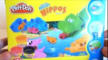 Play-Doh Hungry Hungry Hippos Playset Unboxing