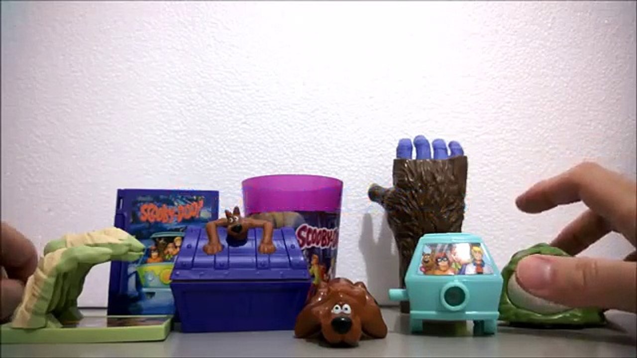Brinquedos scooby doo mc donalds
