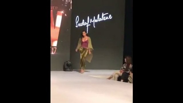 Models on ramp in Karachi at FPW 2017.. Is that kind of Modling Allowed in Pakistan??