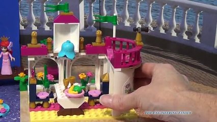 LEGO Disney Princess Ariels Magical Kiss Little Mermaid Build Review Silly Play - Kids To