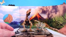 TOY DINOSAUR FIGURES Saichania vs Giganotosaurus Dinosaurs Fight Schleich 2-pack Toy Review