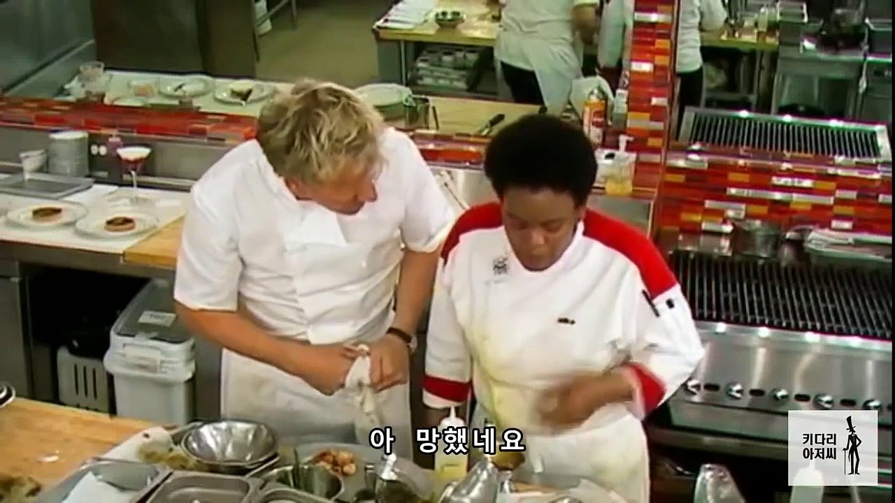 고든램지의 배웅을 받은 헬스키친 탈락자 [한글자막]