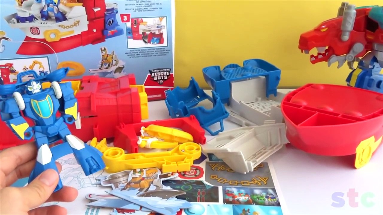Transformers Rescue Bots High Tide el Barco de Rescate