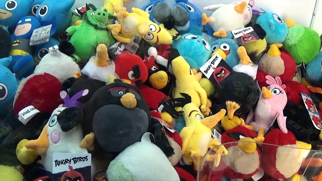 ★CLAW MACHINE★-kızgın kuşlar film peluş Sega UFO Catcher {ClawTuber} kazanma