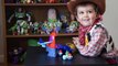 TTs 1st YouTube video! ENORMOUS Toy Story collection. Woody, Buzz Jessie Zurg Toy Review Disney