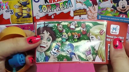 Huevo sorpresa de intensamente o del revés Peppa Pig la cerdita y kinder sorpresa en español