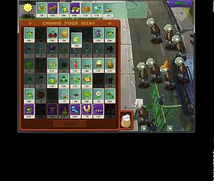 Et Canon épi pois plantes contre zombi des morts-vivants Mod gameplay gatling