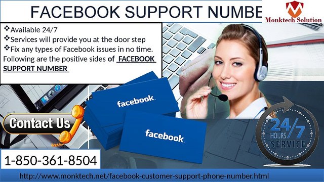 One stop solution Via Facebook Support Number @ 1-850-361-8504 in no time