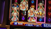 *BIG WIN!* BIER HAUS | WMS - W/ RETRIGGER! Slot Machine Bonus
